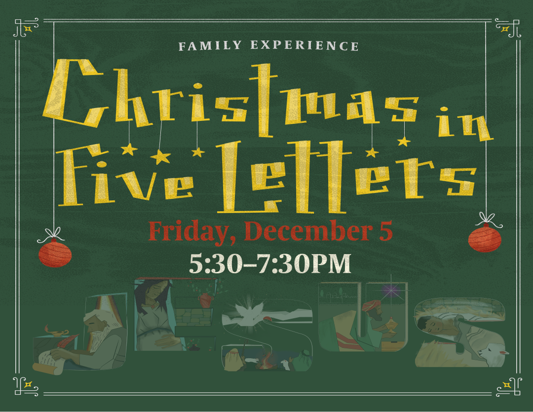 Christmas in Five Letters