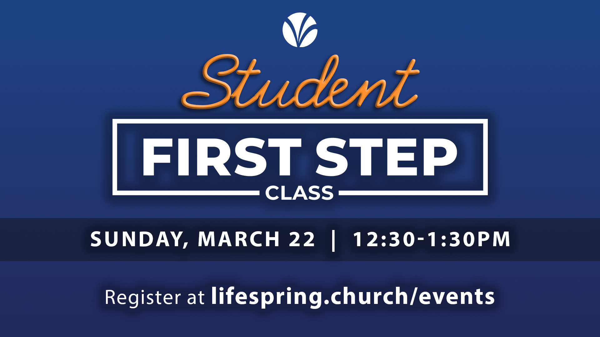 Student First Step Class